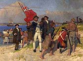 Landing of Captain Cook at Botany Bay